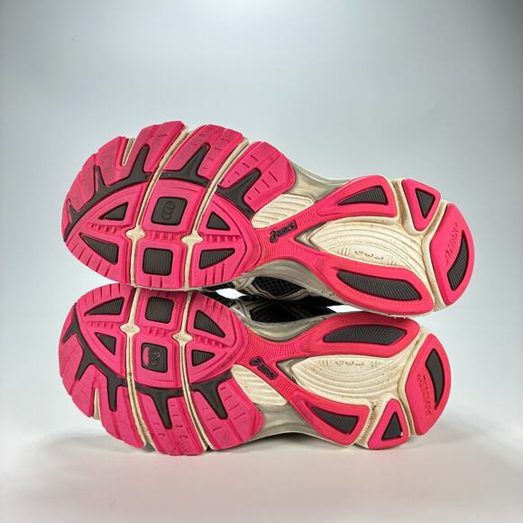 Asics Gel-Phoenix Gray Pink Athletic Running Shoes Lace Up T273N Women’s Size 7 - Picture 8 of 10